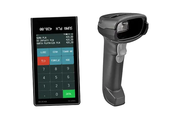 Kasa fiskalna Elzab K1 Slim Online - Dobra również do małego systemu